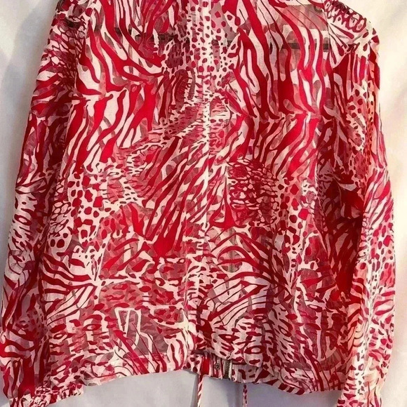 NWOT VINTAGE CHICO’S Zebra Print Jacket Size 0 - Picture 2 of 5